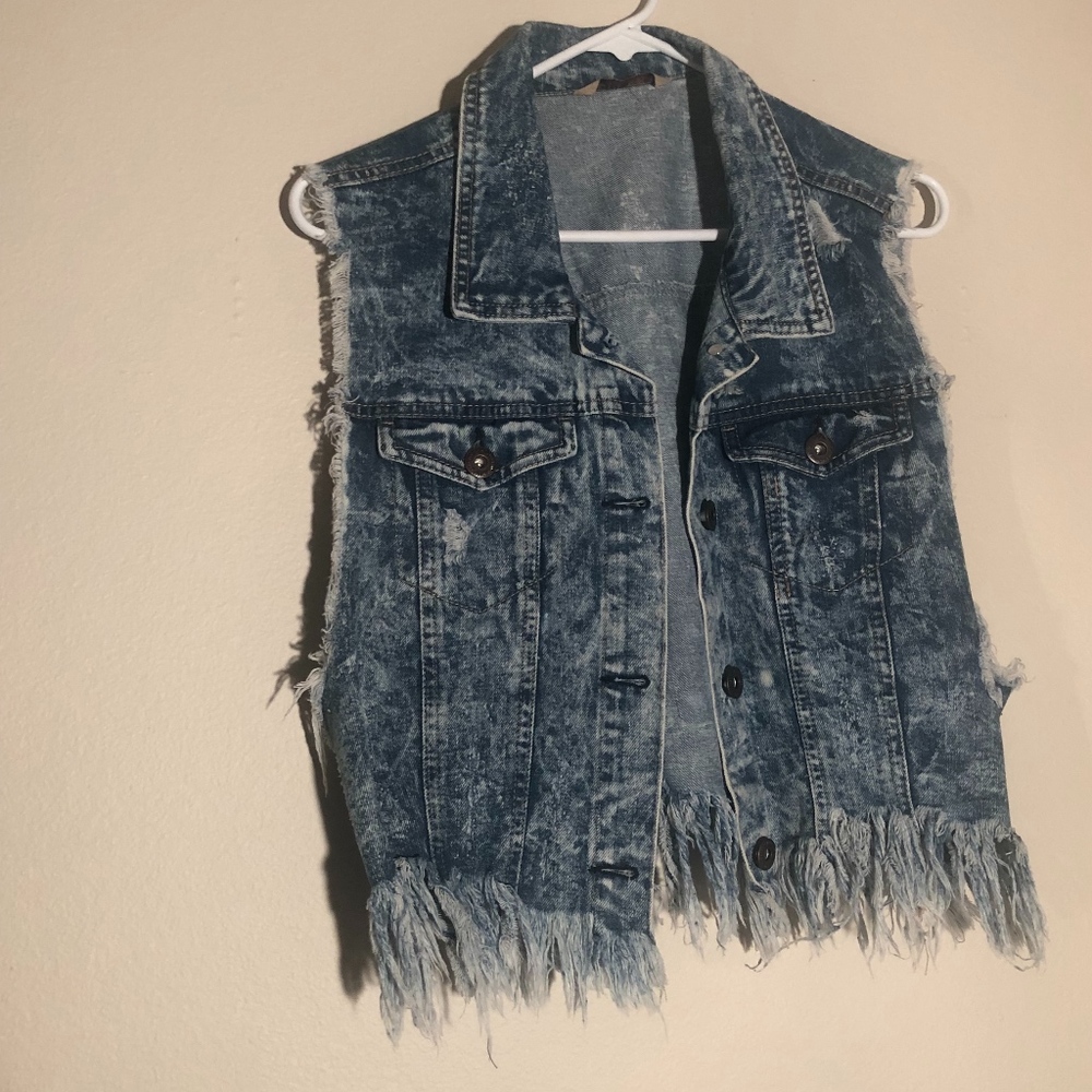 jean vest